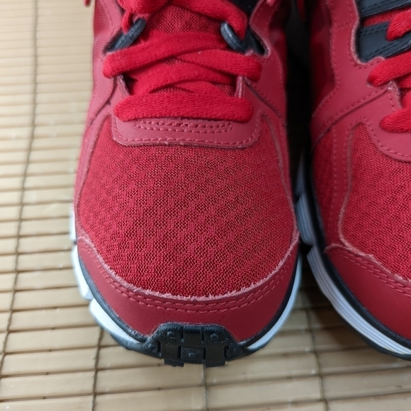 Nike Mens Dual Fusion ST 2 Running Shoes Red 454242-610 Lace Up Low Top sz 9.  3 - Picture 4 of 11